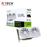 ASUS Dual GeForce RTX™ 5060 White OC Edition 8GB GDDR7