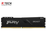 Kingston FURY Beast 8GB 3200MHz DDR4 Desktop RAM | TRAY VERSION