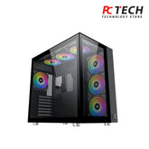 Xigmatek Aquarius Pro Black with 7 RGB Fan