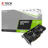 PNY Dual GTX 1660 Ti Graphics Card | 6GB GDDR6 – Tray Version