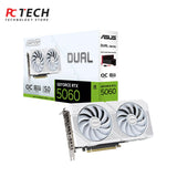 ASUS Dual GeForce RTX™ 5060 White OC Edition 8GB GDDR7